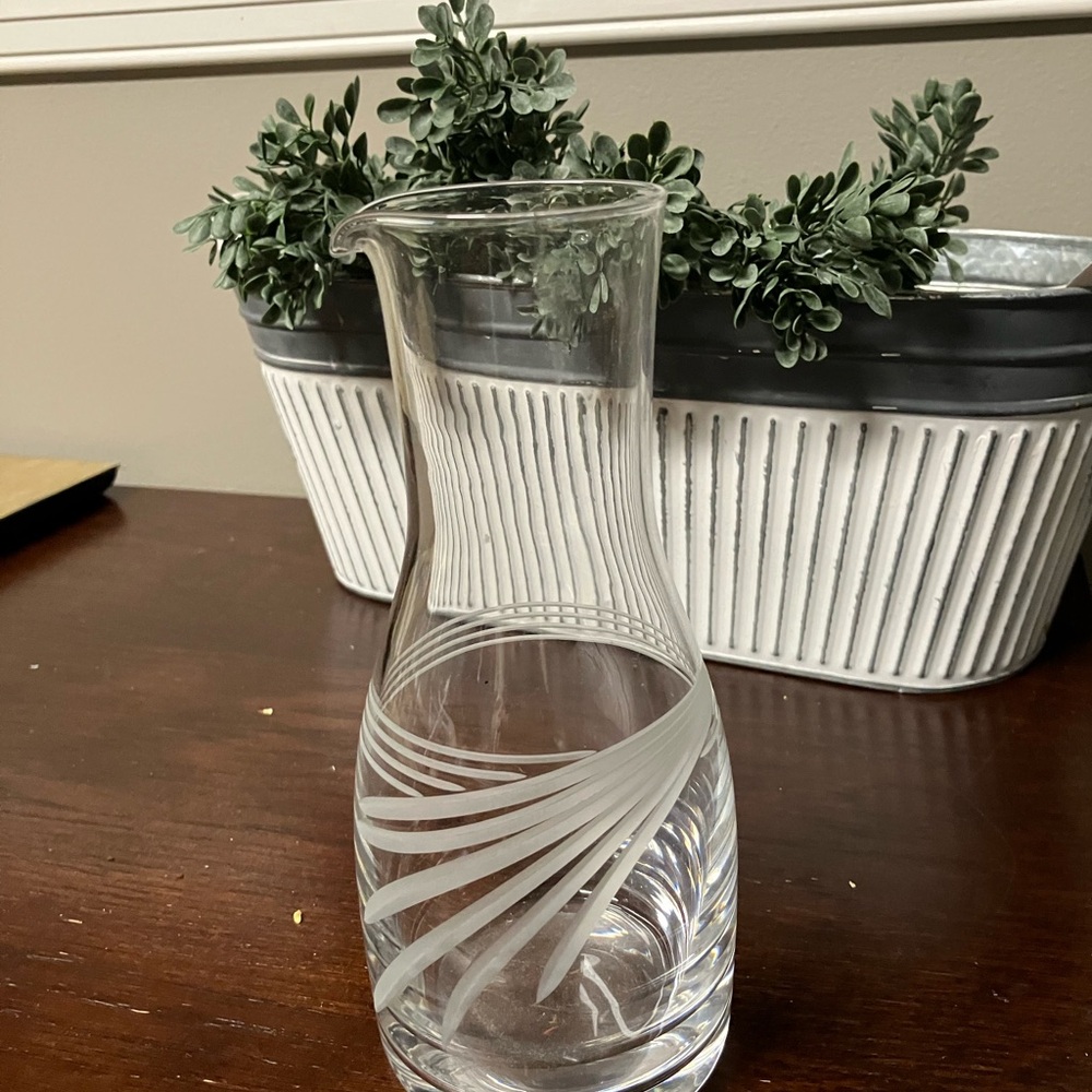 Elegant Lenox Crystal Wine Carafe